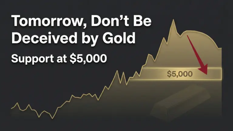 Don’t Fall for Gold’s Trap Tomorrow | $5,000 Support – Feb 22, 2026