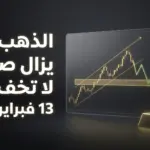 تحليل الذهب اليومي 13 فبراير 2026 (الجمعة)