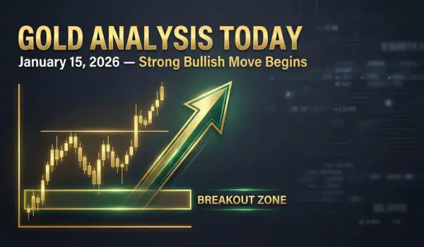 correct e29c85 gold price analysis today january 15 2026 strong bullish move started f09f9a80f09f9388