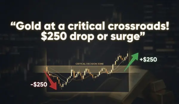 gold at a critical crossroad 250 drop or rally ahead