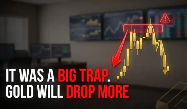 it was a big trap gold will drop more